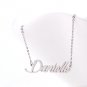 Danielle Name Necklace Gold Silver and Rose Gold for Women