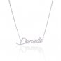 Danielle Name Necklace Gold Silver and Rose Gold for Women