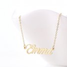 Emma Name Necklace Gold Silver and Rose Gold for Women
