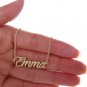 Emma Name Necklace Gold Silver and Rose Gold for Women