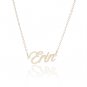Erin Name Necklace Gold Silver and Rose Gold for Women