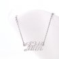 Faith Name Necklace Gold Silver and Rose Gold for Women