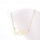 Grace Name Necklace Gold Silver and Rose Gold for Women