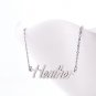 Heather Name Necklace Gold Silver and Rose Gold for Women
