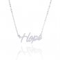 Hope Name Necklace Gold Silver and Rose Gold for Women