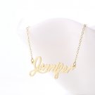 Jennifer Name Necklace Gold Silver and Rose Gold for Women