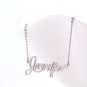 Jennifer Name Necklace Gold Silver and Rose Gold for Women
