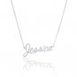 Jessica Name Necklace Gold Silver and Rose Gold for Women
