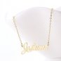 Jetaime Name Necklace Gold Silver and Rose Gold for Women