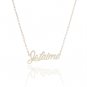 Jetaime Name Necklace Gold Silver and Rose Gold for Women