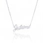Jetaime Name Necklace Gold Silver and Rose Gold for Women