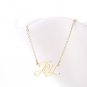 Joy Name Necklace Gold Silver and Rose Gold for Women