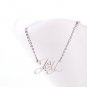 Joy Name Necklace Gold Silver and Rose Gold for Women