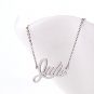 Julie Name Necklace Gold Silver and Rose Gold for Women