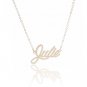 Julie Name Necklace Gold Silver and Rose Gold for Women
