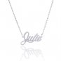 Julie Name Necklace Gold Silver and Rose Gold for Women