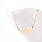 Kayla Name Necklace Gold Silver and Rose Gold for Women