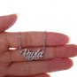 Kayla Name Necklace Gold Silver and Rose Gold for Women