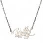 Kelly Name Necklace Gold Silver and Rose Gold for Women
