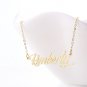 Kimberly Name Necklace Gold Silver and Rose Gold for Women