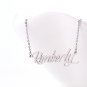 Kimberly Name Necklace Gold Silver and Rose Gold for Women