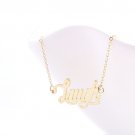 Laugh Name Necklace Gold Silver and Rose Gold for Women