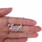 Laugh Name Necklace Gold Silver and Rose Gold for Women