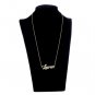 Lauren Name Necklace Gold Silver and Rose Gold for Women