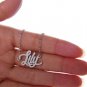 Lily Name Necklace Gold Silver and Rose Gold for Women