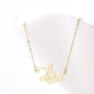 Lisa Name Necklace Gold Silver and Rose Gold for Women
