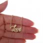 Love Name Necklace Gold Silver and Rose Gold for Women