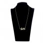 Lucky Name Necklace Gold Silver and Rose Gold for Women