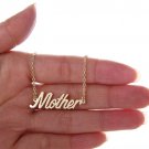 Mother Name Necklace Gold Silver and Rose Gold for Women