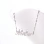 Mother Name Necklace Gold Silver and Rose Gold for Women
