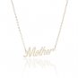 Mother Name Necklace Gold Silver and Rose Gold for Women