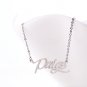 Paige Name Necklace Gold Silver and Rose Gold for Women