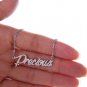 Precious Name Necklace Gold Silver and Rose Gold for Women