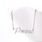 Precious Name Necklace Gold Silver and Rose Gold for Women