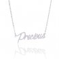 Precious Name Necklace Gold Silver and Rose Gold for Women