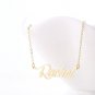 Rachel Name Necklace Gold Silver and Rose Gold for Women