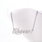 Shannon Name Necklace Gold Silver and Rose Gold for Women