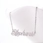 Stephanie Name Necklace Gold Silver and Rose Gold for Women