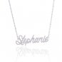Stephanie Name Necklace Gold Silver and Rose Gold for Women