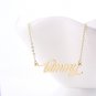Tammy Name Necklace Gold Silver and Rose Gold for Women