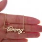 Tammy Name Necklace Gold Silver and Rose Gold for Women