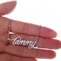 Tammy Name Necklace Gold Silver and Rose Gold for Women