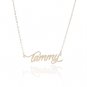 Tammy Name Necklace Gold Silver and Rose Gold for Women