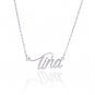 Tina Name Necklace Gold Silver and Rose Gold for Women