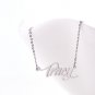 Tracy Name Necklace Gold Silver and Rose Gold for Women