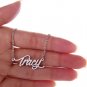 Tracy Name Necklace Gold Silver and Rose Gold for Women